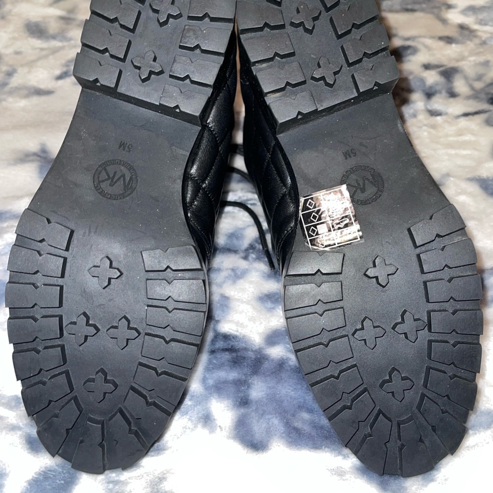 Michael Kors Quilted Rosario Combat Ankle Bootie - Picture 4 of 8